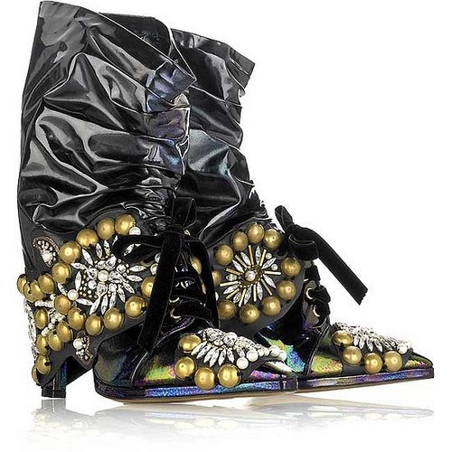Christian Lacroix Motorcycle-Style Boots: Love It or Hate It? 