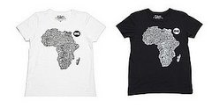 Simply Fab: 2007 EDUN ONE Campaign T-Shirts 