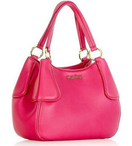 The Bag To Have: Miu Miu Hot Pink Rounded Tote 