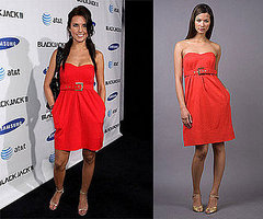 Found! Audrina Patridge's Red Strapless Dress Found! Audrina Patridge's Red Strapless Dress