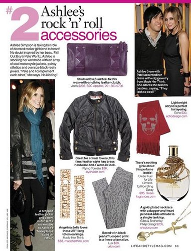 Ashlee Simpson's Rockin' Style