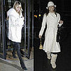 Compare & Contrast: Wearing a Winter White Coat 