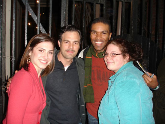 Celebrity Sighting: Meeting Mark Ruffalo Celebrity Sighting: Meeting Mark Ruffalo
