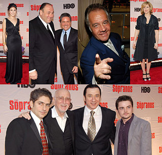 Sopranos Cast Takes Break From Shooting to Celebrate