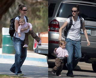 Jen Accessorizes to Take Violet to the Park