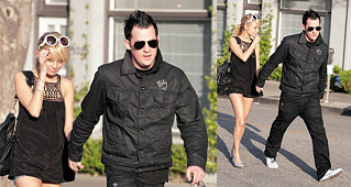 Nicole and Joel Back in Black