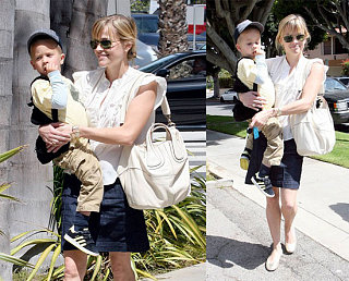 Reese Heads Out with The Most Important Man in her Life