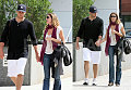Tom & Gisele Take Their Purses for a Stroll