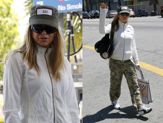 Fergie Wears a Hat Named Hat