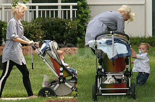 Kingston Tries Out His Own Two Feet