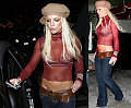 Britney Makes Another Fashion Misstep, But At Least She's Got a Bra!