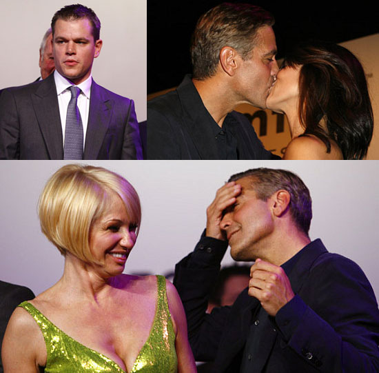 A Very (Very) Lucky Lady Wins A Clooney Kiss