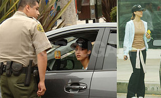 Jessica's Not Too Sexy for a Ticket