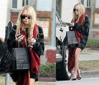 Mary-Kate Knows The Shoes Make the Outfit