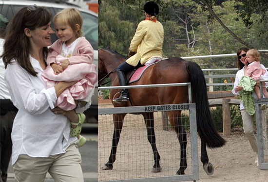 Jen And Ben Saddle Up For Their Second Anniversary