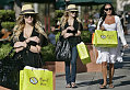 Ashlee Hops Off Tour, Straight to Shopping