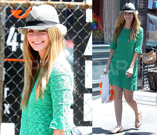 Mischa Is Back With A Smile...and a Fedora