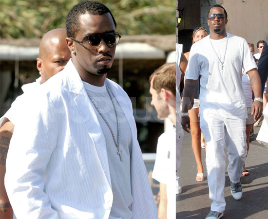 Diddy Throws A White Party For Two With Penelope?