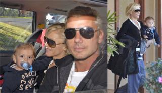 Gwen, Gavin & Kingston Are Blondie Triplets
