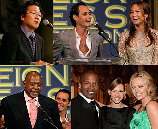 Stars Help The Hollywood Foreign Press Give Back