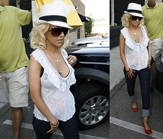 Christina's Baby Bump Does The Confirming For Her
