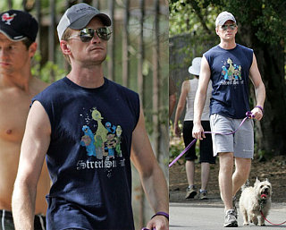 NPH Suits Up For A Power Walk AND Mandy on HIMYM, High Five!