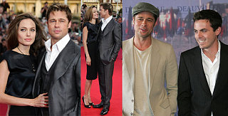 Brad & Angie Ditch Venice (& Crazy Fans) For Deauville
