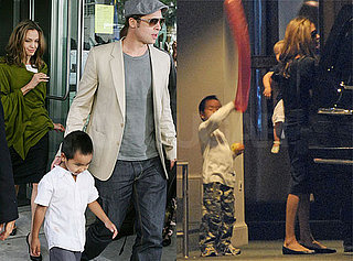 Angelina, Her Eyelashes & Her Family