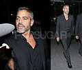 George Clooney Has Boys Night Out At Nobu