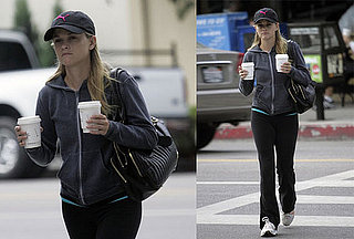 Reese Witherspoon Double Fists Her Caffeine