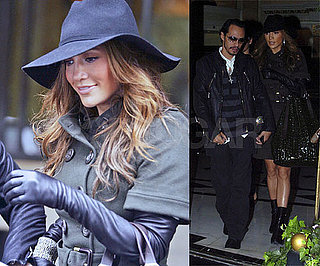 J Lo & Marc Hit London, Deny Baby Rumors