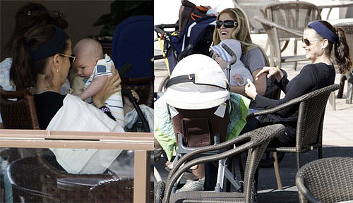 Bridget & Little John Lunch In LA