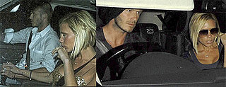 David and Victoria Head Back Home to the States 