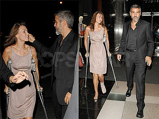 George Clooney Handles Sarah With Care (Now)