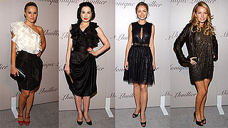 Ironically, LBDs Rule at Monique Lhuillier Opening