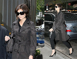 Katie Holmes Dresses Black and Black for NYC