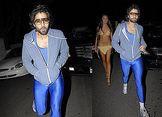 Adrian Grenier Shows Off His, Um, Legs for Halloween