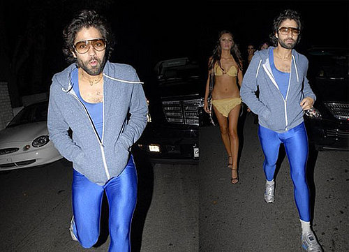 Adrian Grenier Shows Off His, Um, Legs for Halloween