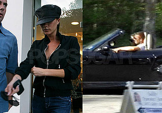 Posh Is Back to Brunette and Becks