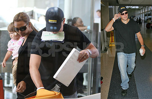 It's Deja Vu for Damon at the Airport