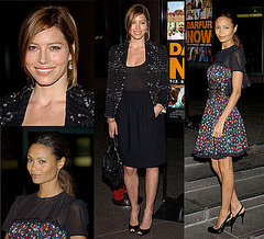 Thandie and Biel Support Darfur Now
