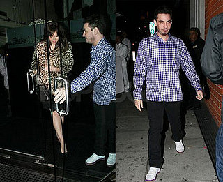 Mandy More and DJ Am at Mr. Chow in LA