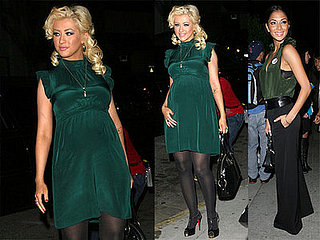 Christina Comes out for Kitson 
