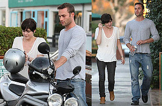 Selma Blair Rides Motorcycle in Malibu on Thursday November 15