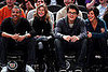 John Mayer and Minka Kelly at the Knicks Game