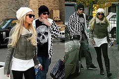 Lindsay Lohan Goes to Cody's Basketball Game and JFK with Riley Lindsay Lohan Goes to Cody's Basketball Game and JFK with Riley