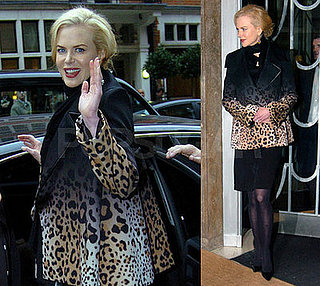 Nicole Kidman Spotted in Leopard