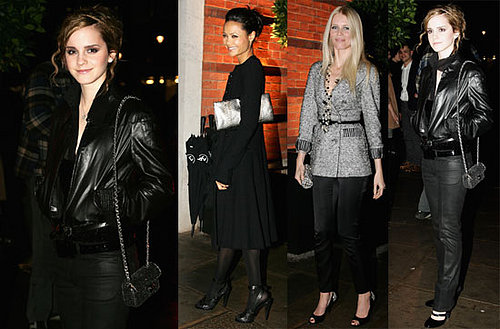 Emma, Claudia and Thandie Get a Peek at New Chanel