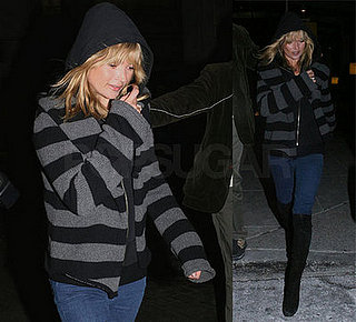 Kate Moss Flies Solo into NYC