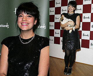 Lily Allen at Harrods
